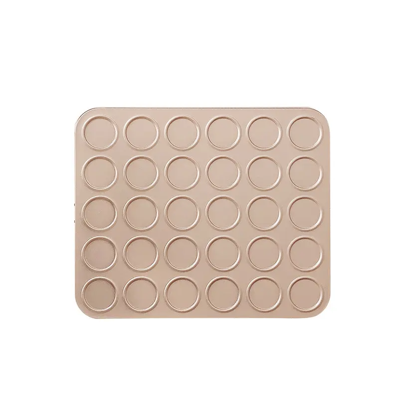 Macaroon Crisps Baking Pan Cookie Mold Chocolate Macaron Mold Sesame Crispy Non-Stick Oven Household