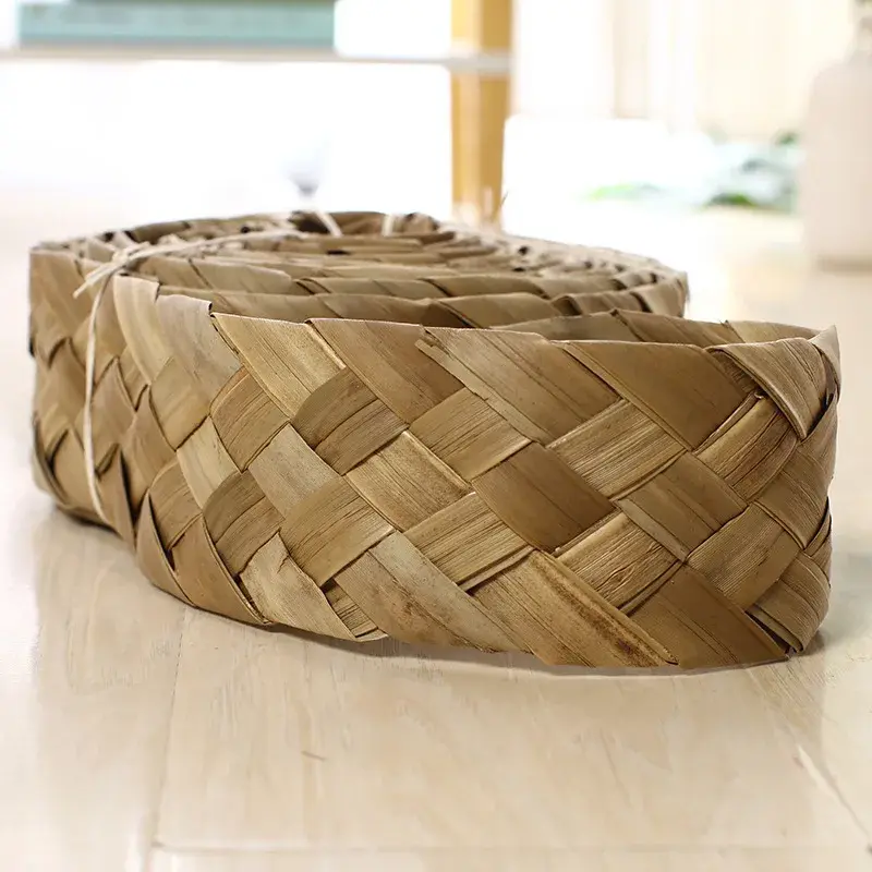 Diy Plants Palm Leaf Special for Hats Sunflower Grass Braided Crafts Household Items Straw Rope Craft Materials Straw Hat Lace ﻿