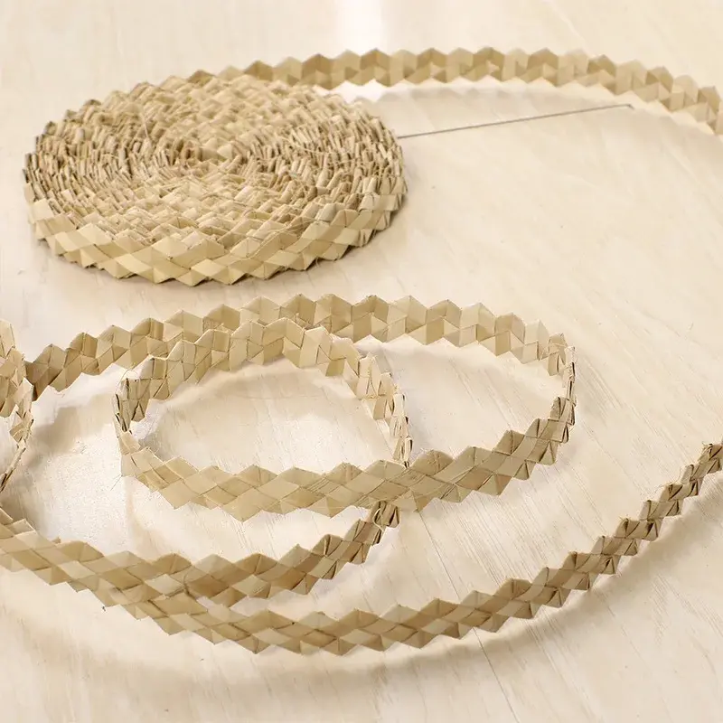 Diy Plants Palm Leaf Special for Hats Sunflower Grass Braided Crafts Household Items Straw Rope Craft Materials Straw Hat Lace ﻿