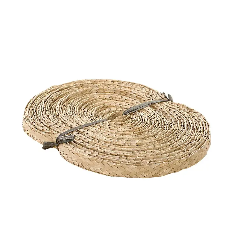 Diy Plants Palm Leaf Special for Hats Sunflower Grass Braided Crafts Household Items Straw Rope Craft Materials Straw Hat Lace ﻿