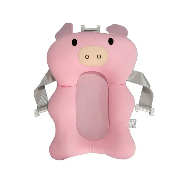 Baby Shower Portable Air Cushion Bed Babies Infant Child Bath Pad Non-Slip Bathtub Mat Newborn Safety Security Bath Seat Support