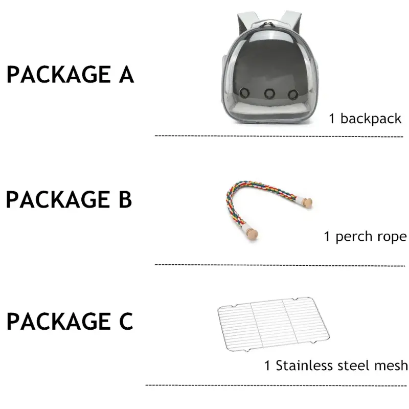 Animal Carrier Backpack Travel Small Breathable Backpack For Hamster Pet Bag Guinea Carrier Bird Turtle Carrier Rabbit Bird