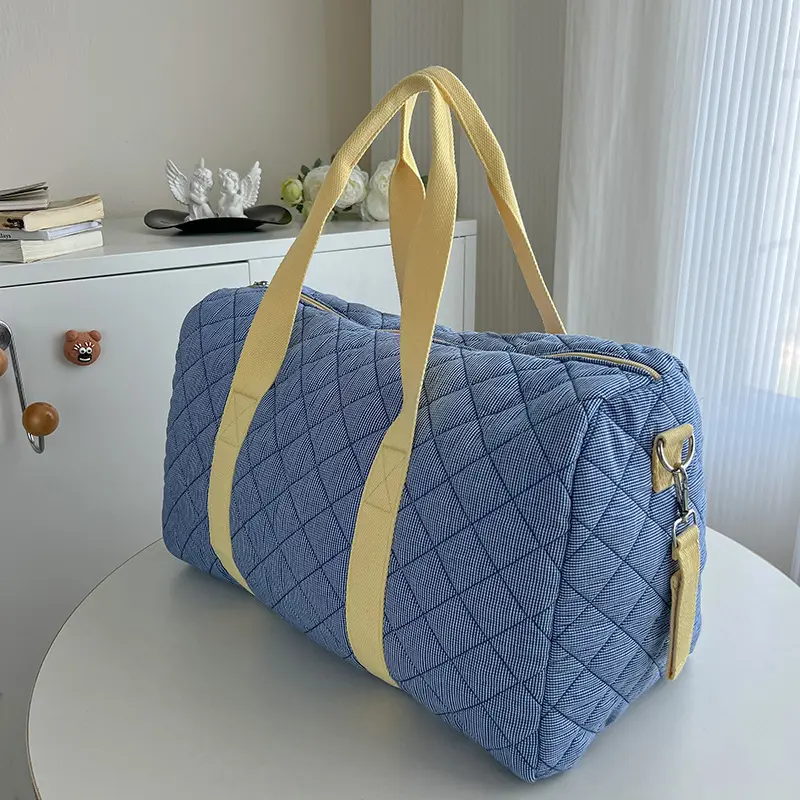 Large Capacity Tote Bag Baby Diaper Bag for Mommy Stroller Hanging Nappy Organizer Blue Luggage Messenger Pack Maternity Handbag