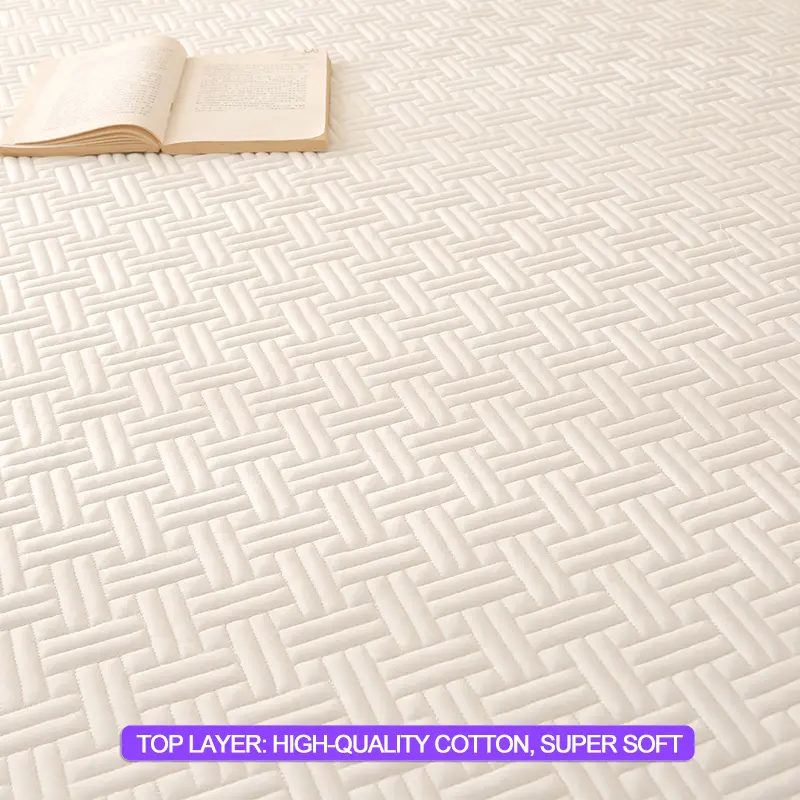 Luxury Waterproof Mattress Protector - Anti-Mite & Antibacterial, Mattress Cover, Noiseless,for Single or Couple Bed Size