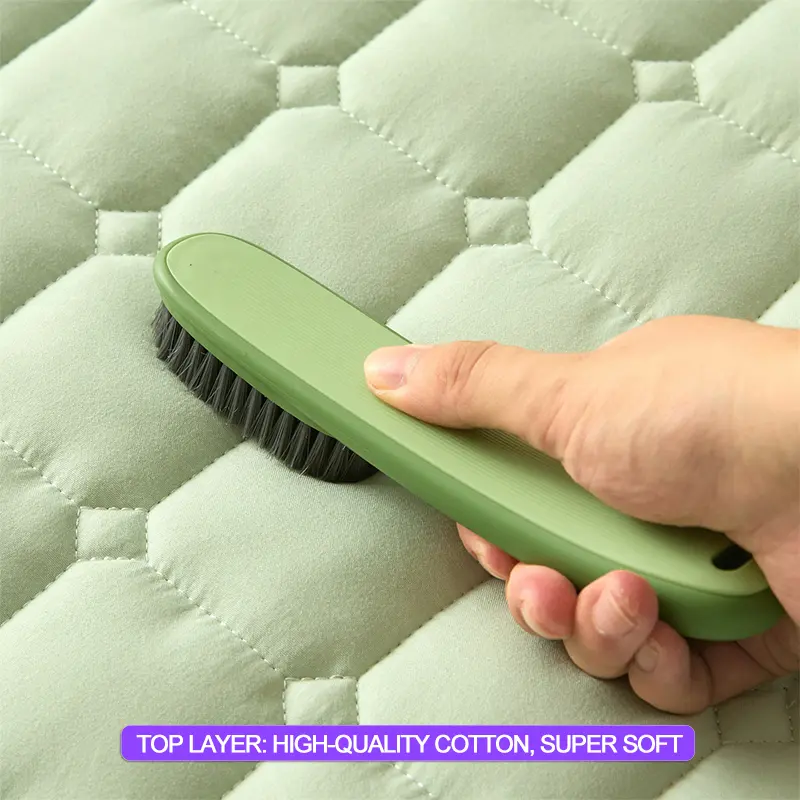 Luxury Waterproof Mattress Cover, Antibacterial, Anti-mites Mattress Protector, Quiet, Bed Cover,Fitted Sheet, Many Sizes