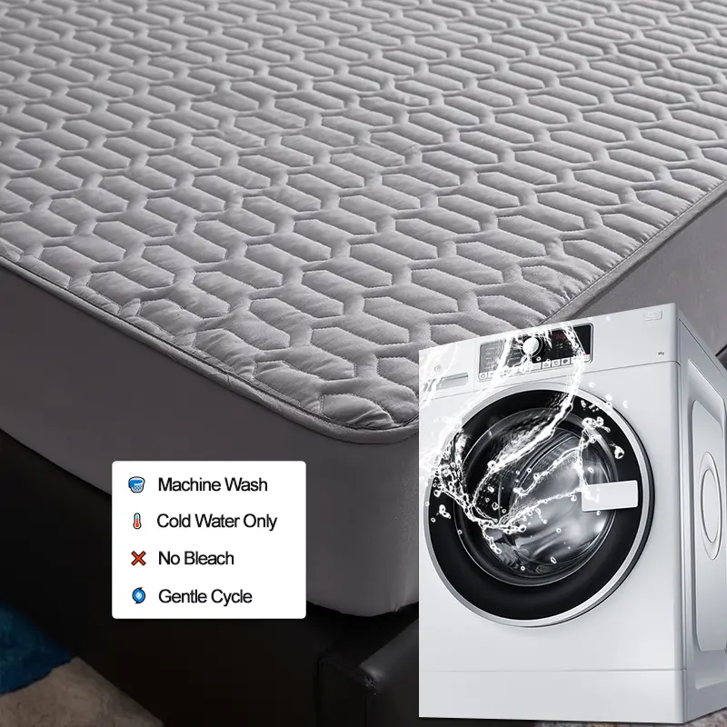Waterproof Thicken Mattress Cover Quilted Mattress Protector Bed Covers Skin-Friendly Bed Fitted Sheet Bedspread 140/160/180x200