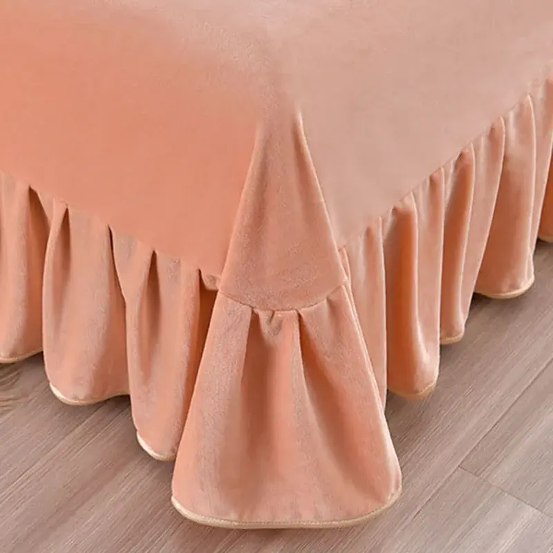 High Quality Milk Velvet Autumn Winter Warm Bedding Set Queen Thicken Warmth Duvet Cover Set with Sheet Quilt Cover Pillowcase