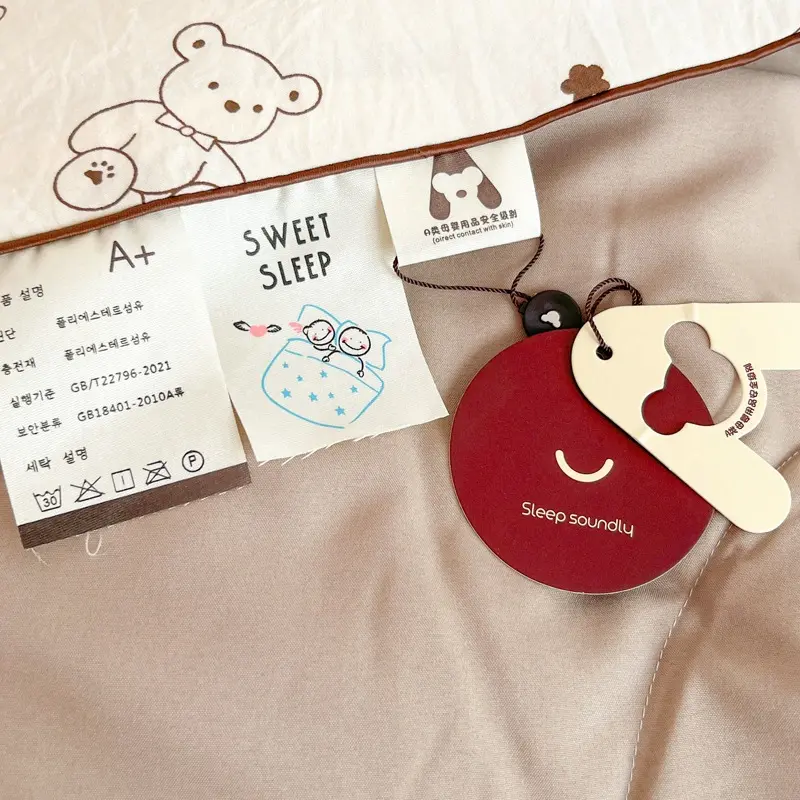 1PC A-Class Pure Cotton Summer Soybean Fiber Blanket, Cartoon Air-Conditioned Blanket for Student Single Double Bed