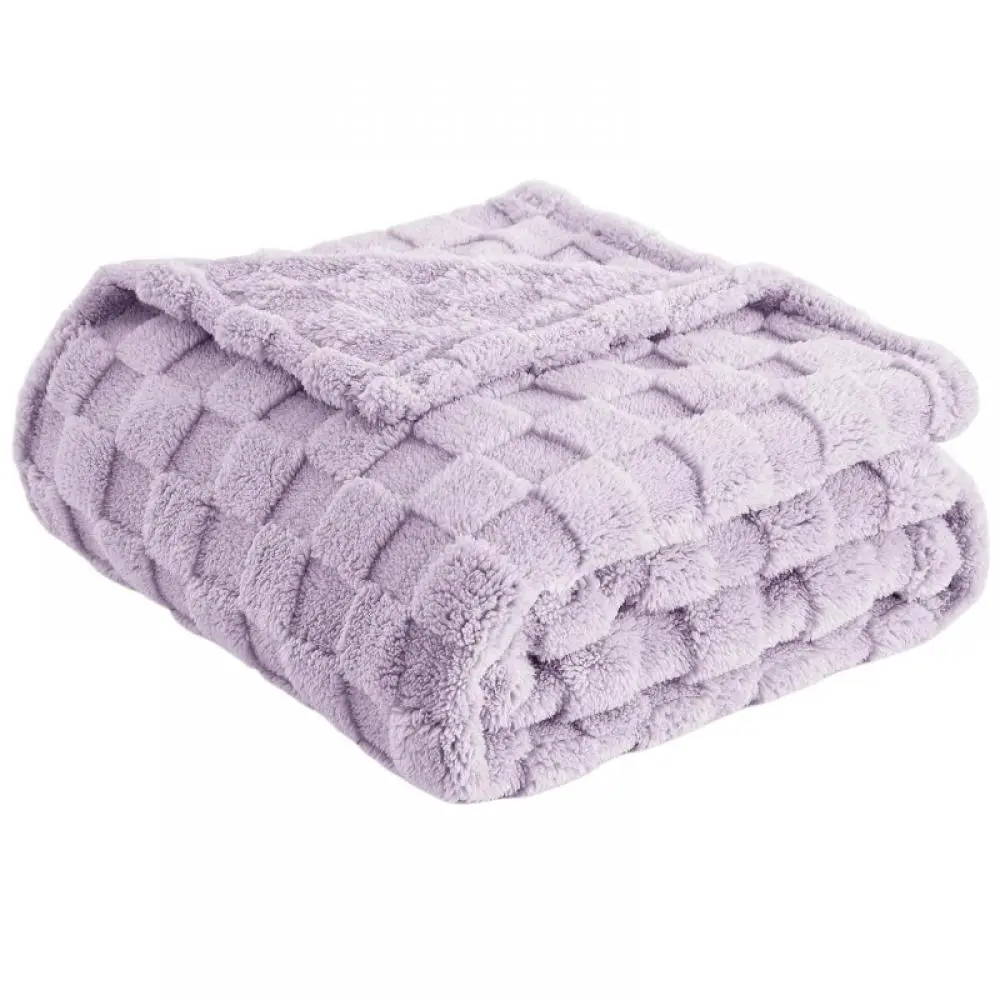 Soft Fluffy Warm Blanket for Sofa Chair , Cozy Blanket for Outdoor Camping Picnic Travel
