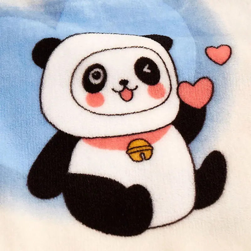 Artificial Ferrets Velvet Autumn Warm Sleeping Blankets for Bed Skin Friendly Flannel Warmth Bed Sheet Soft Thickened Blanket