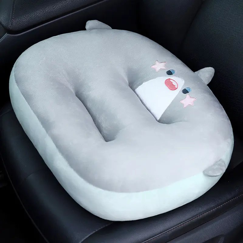 Cartoon Cat Shark Cushion Sofa Pad Office Chair Cushion Children Seat Pad Seat Sofa Cushion Lumbar Support Pillow Room Decor