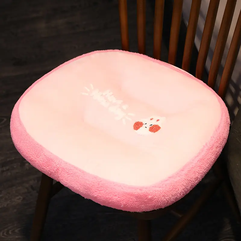Cartoon Cat Shark Cushion Sofa Pad Office Chair Cushion Children Seat Pad Seat Sofa Cushion Lumbar Support Pillow Room Decor