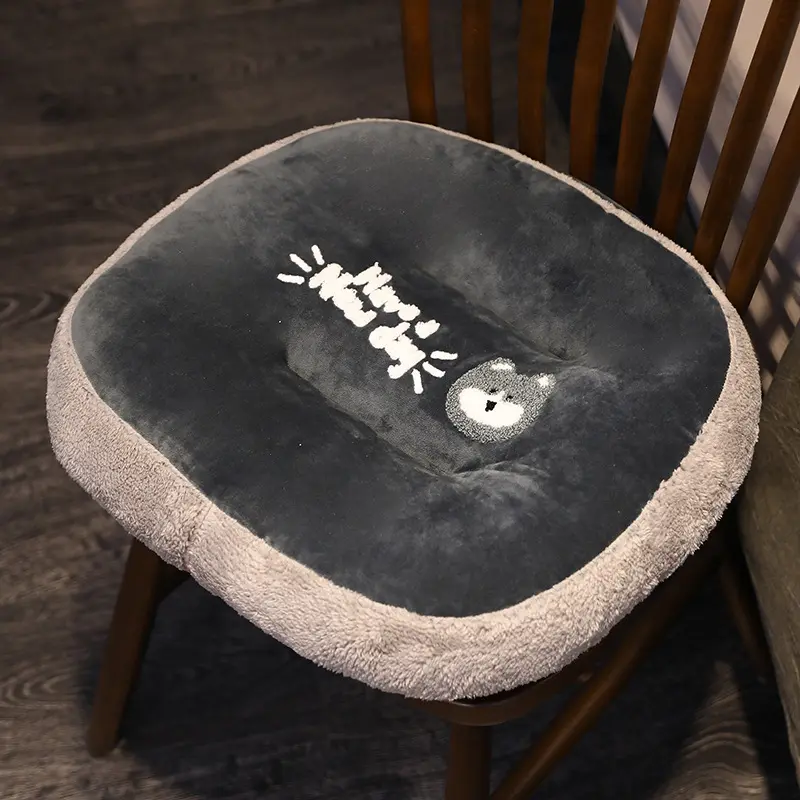Cartoon Cat Shark Cushion Sofa Pad Office Chair Cushion Children Seat Pad Seat Sofa Cushion Lumbar Support Pillow Room Decor