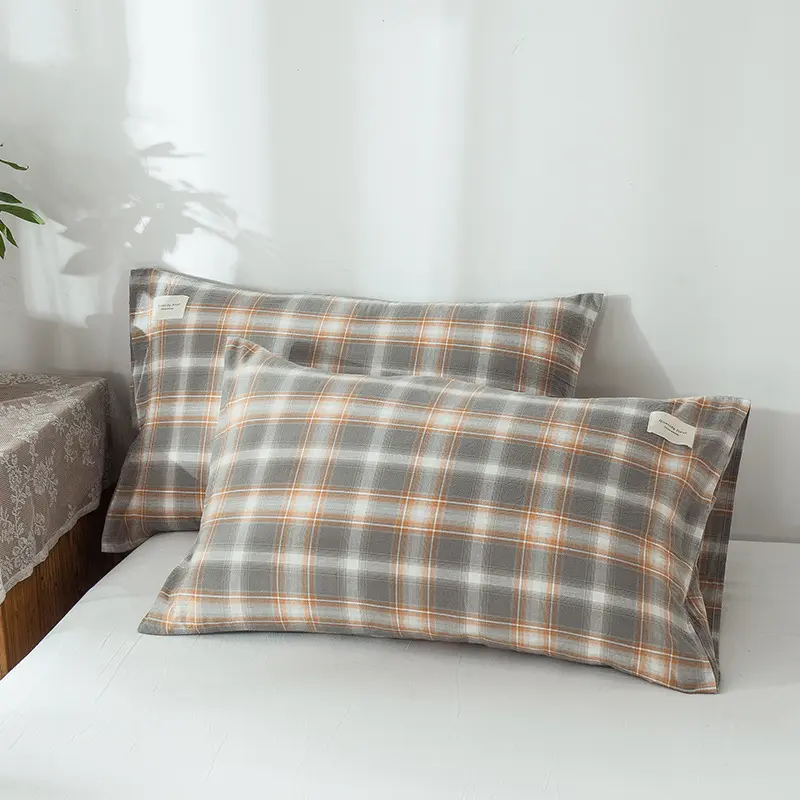 One Pair of Washable Pillowcases, Single Pillowcase Set, 48cm X 74cm, 2 Household Pillowcase Covers