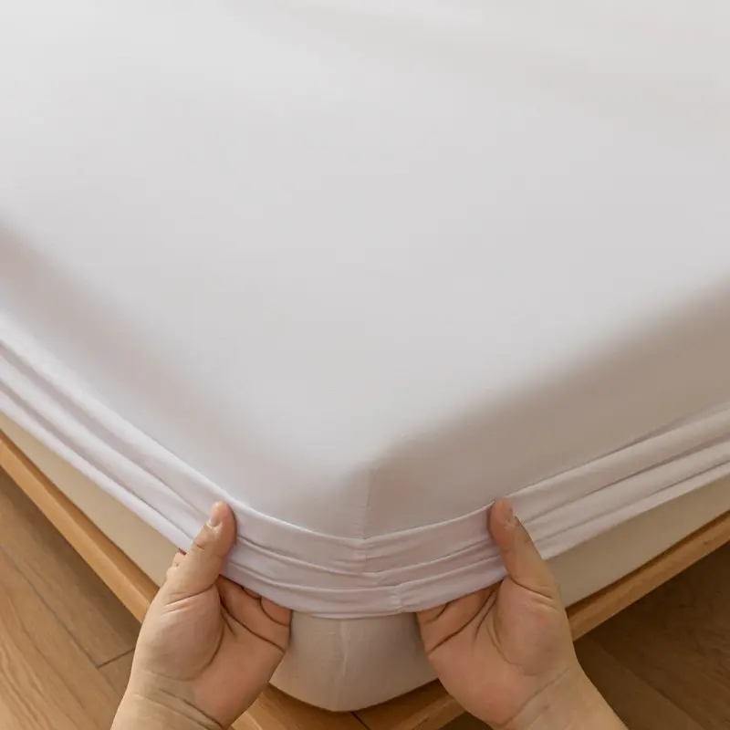 1PC Warm Fitted Sheet Elastic Mattress Cover Bed Cover Full Set Winter Soft Family Double Bed Bedding 150/160/180x200cm