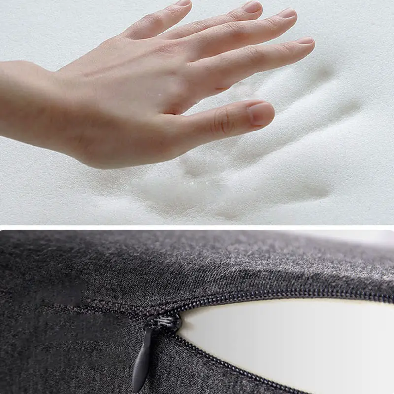 Butterfly-shaped Memory Foam Cervical Health Care Pillow Cervical Reverse Traction Therapy Pillow Soft Neck Orthopaedic Pillows