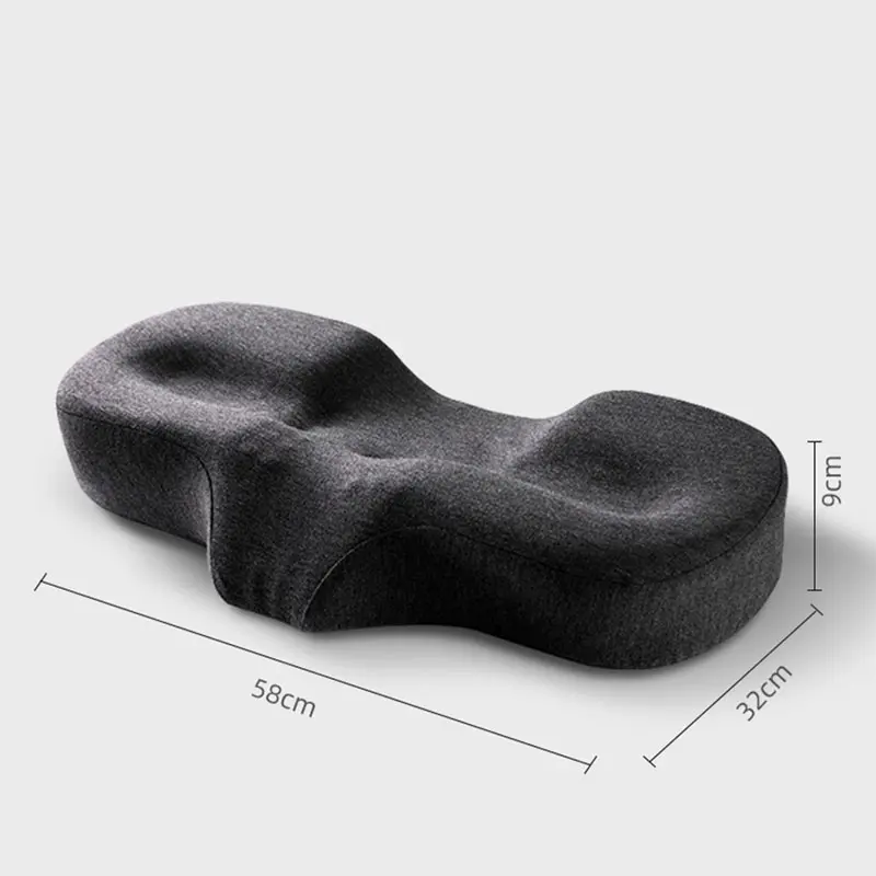 Butterfly-shaped Memory Foam Cervical Health Care Pillow Cervical Reverse Traction Therapy Pillow Soft Neck Orthopaedic Pillows