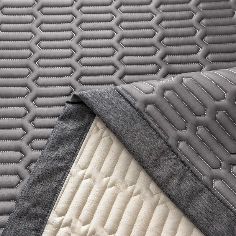 Modern Natural Thai Latex Bed Mat for Summer Cool Feel Rayon Summer Mats Thicker Foldable Cooling Mat Queen Washable Bed Pad