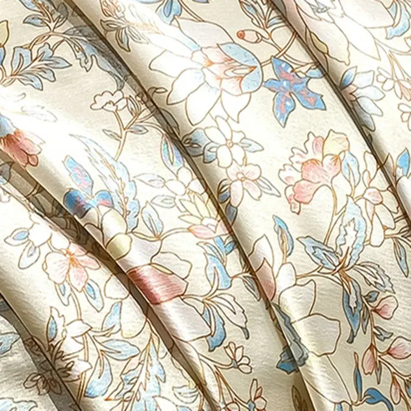 100 Mulberry Silk Printed Bedding Sets High Quality Silk Skin-Friendly Sleeping Naked Bedclothes Double Single Bed Bedroom Decor