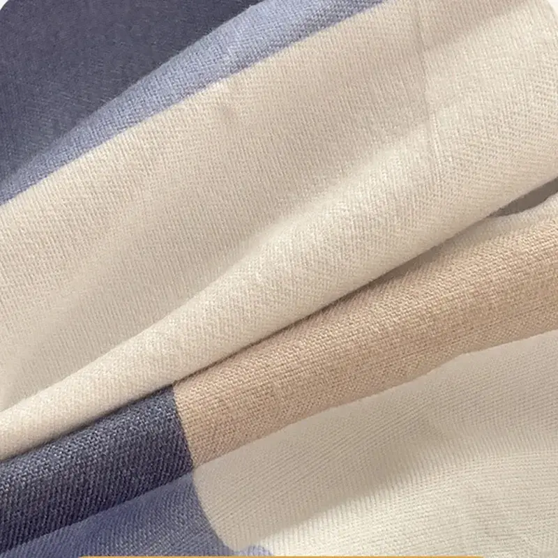 Japanese Style Single Piece Thickening Fitted Sheet Skin-Friendly Comfortable Mattress Protection Cover Queen/king Bed Topper