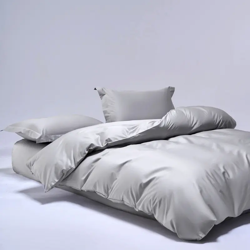 1pc Luxury 100%Cotton Duvet Cover High Quality White Plain Stain Comforter Cover Single queen King Size Quilt Cover 150*200cm