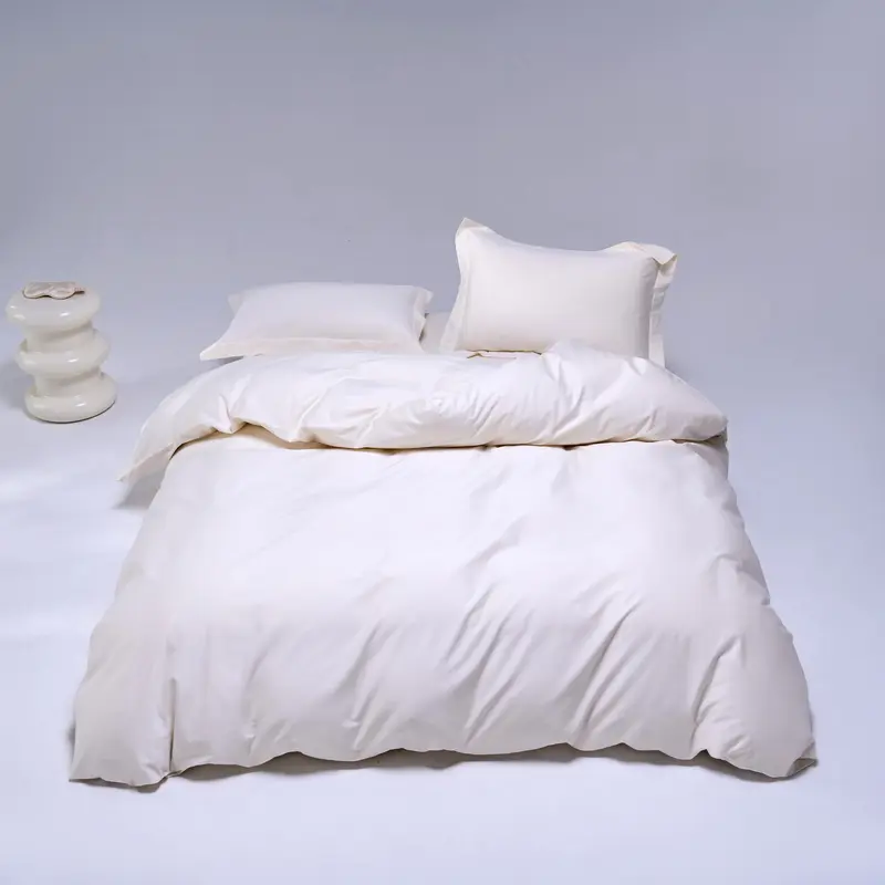 1pc Luxury 100%Cotton Duvet Cover High Quality White Plain Stain Comforter Cover Single queen King Size Quilt Cover 150*200cm
