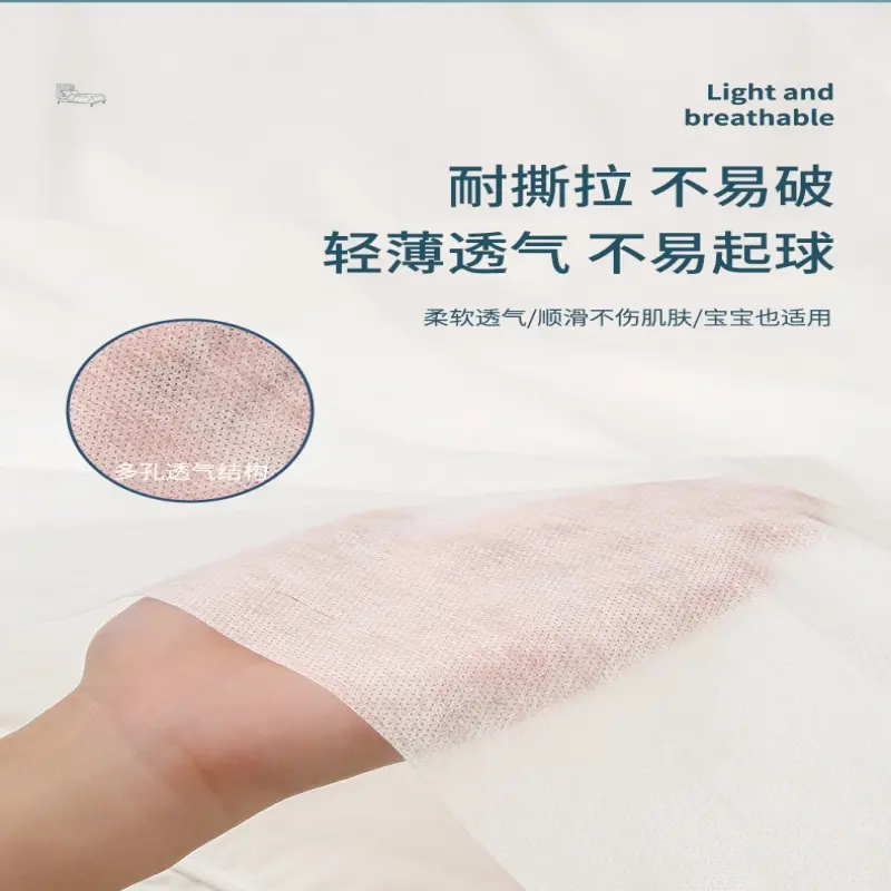 Disposable Bed Sets Non-Woven Fiber Dirty Proof Portable Bedding For Travel Hotel Business Isolation Sheet Duvet Cover Pillowcas