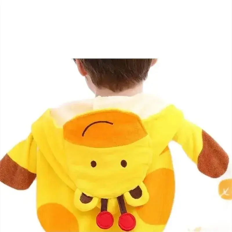 Cute Cartoon Hooded Bath Towel for Children, 100% Cotton, Beach Towel for Boys and Girls, Swimming Bath Towel,Baby Wrap Bathrobe