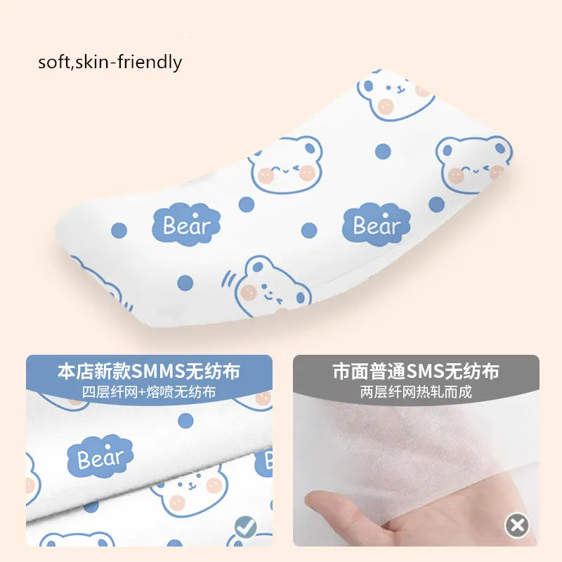2pcs Disposable Pillowcase Portable Travelling Household Hotel Home Anti-mite Breathable Pillow Case Non-woven Pillow Covers
