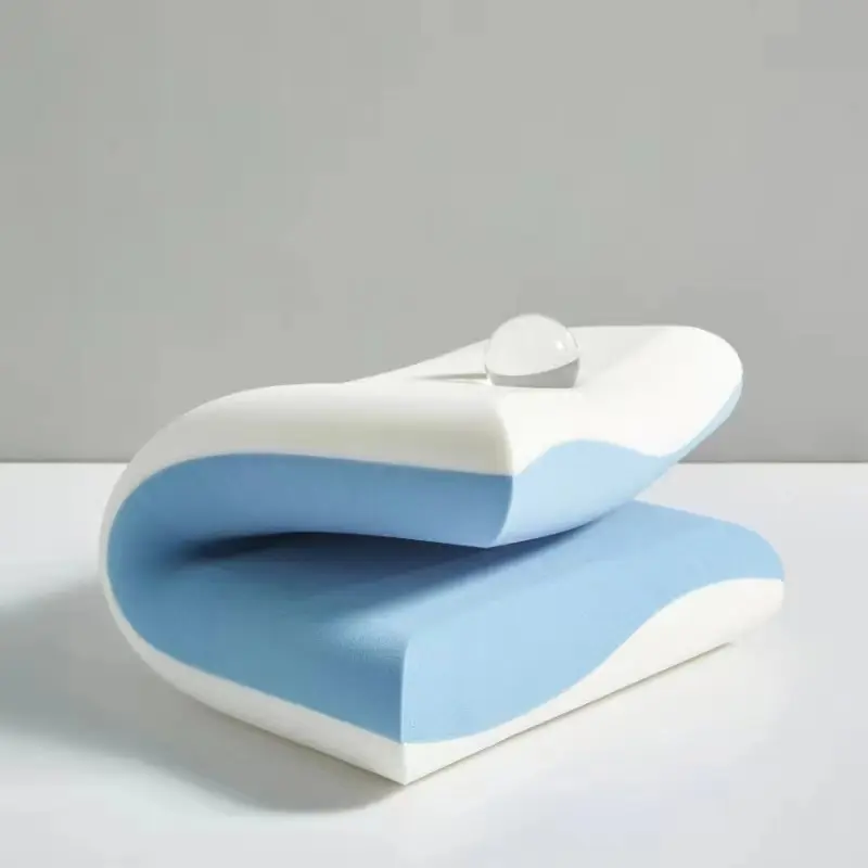 Zero Pressure Cervical Memory Foam Sleeping Pillow Ergonomic Contour Orthopedic Contoured Neck Support Pillows For Home Hotel