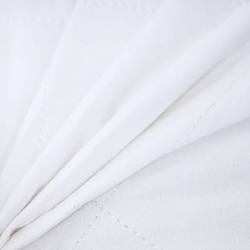 1pc White Hotel sleeping Pillow,100%Cotton Quilted AB Side Cover,Protect Neck Cervical Home Adult Pillow Core Inner 48x74cm 경추베개