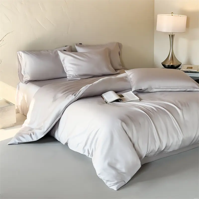 Lyocell Duvet Cover,Luxury Silky Ten cel Quilt Cover,Summer Cooling Bedding Home Men Bed Linens 200*230/79*90in Breathable Soft