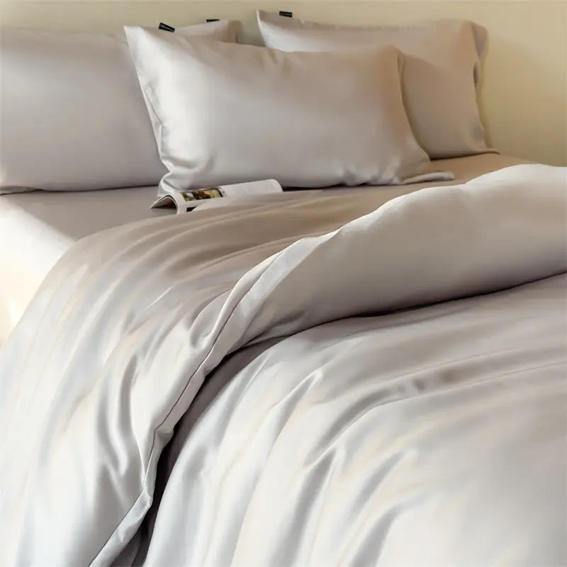 Lyocell Duvet Cover,Luxury Silky Ten cel Quilt Cover,Summer Cooling Bedding Home Men Bed Linens 200*230/79*90in Breathable Soft