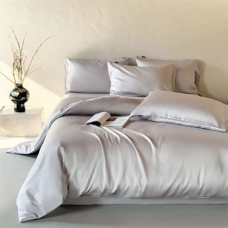 Lyocell Duvet Cover,Luxury Silky Ten cel Quilt Cover,Summer Cooling Bedding Home Men Bed Linens 200*230/79*90in Breathable Soft