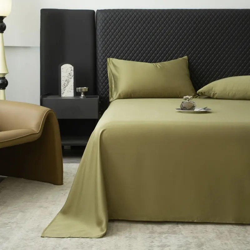 Super King 220*240cm Duvet Cover Lyocell Fiber Comforter Covers Oekotex Eucalypt Silky Elegant Green Home Textile Quilts Cover