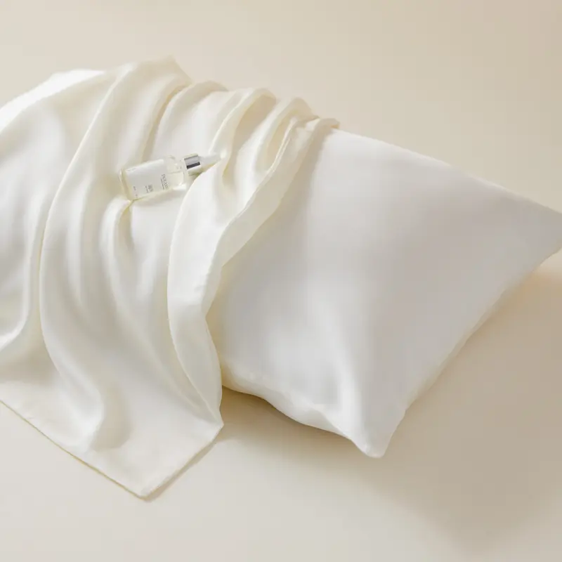 4pcs Solid White Sheet Set,Silky Eucalyptus Lyocell Fiber Flat/Top Sheet+Fitted Sheet +Pillowcase,Silky Bed Linens For 1.5m Bed