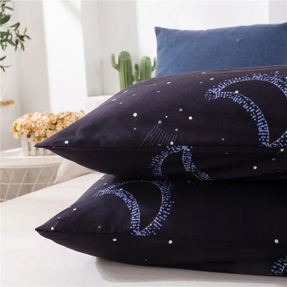 3pcs Duvet Cover Set Shining Star Pattern,King Size ,Quilt Cover+Pillowcase,For Adult Home Bedding