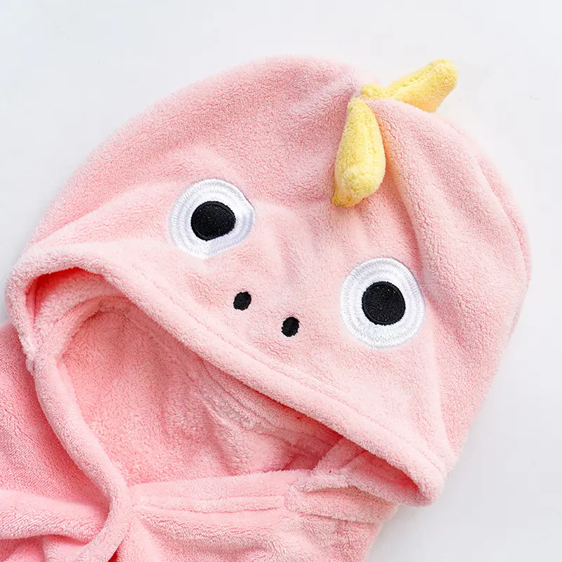 Baby Hooded Bath Towels Cartoon Animal Newborn Soft Towel Blanket Toddler Bathrobe Warm Sleeping Swaddle Wrap for Boys Girls