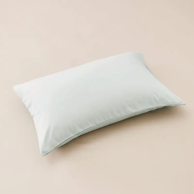 Solid Cool Sleeping Pillowcase 48*74cm*2pcs Lyocell Fiber Bedding Pillowslip Gum Tree Eucalypt Fiber Summer Cooling Eco Friendly