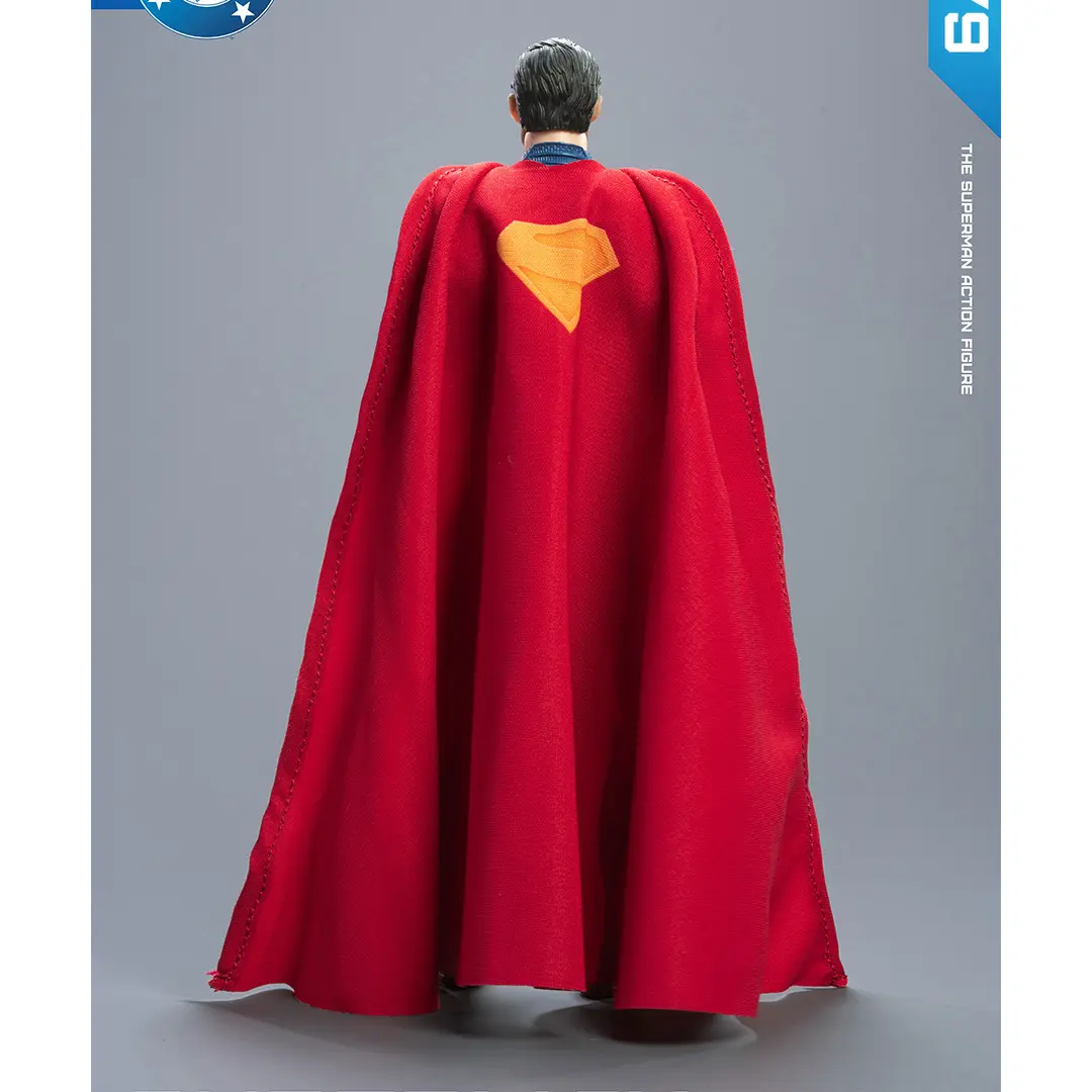 2025 Original Fondjoy David Corenswet Superman Action Figure 1/9 New Superman Figure PVC Joint Movable Kid Toy Boy Gift