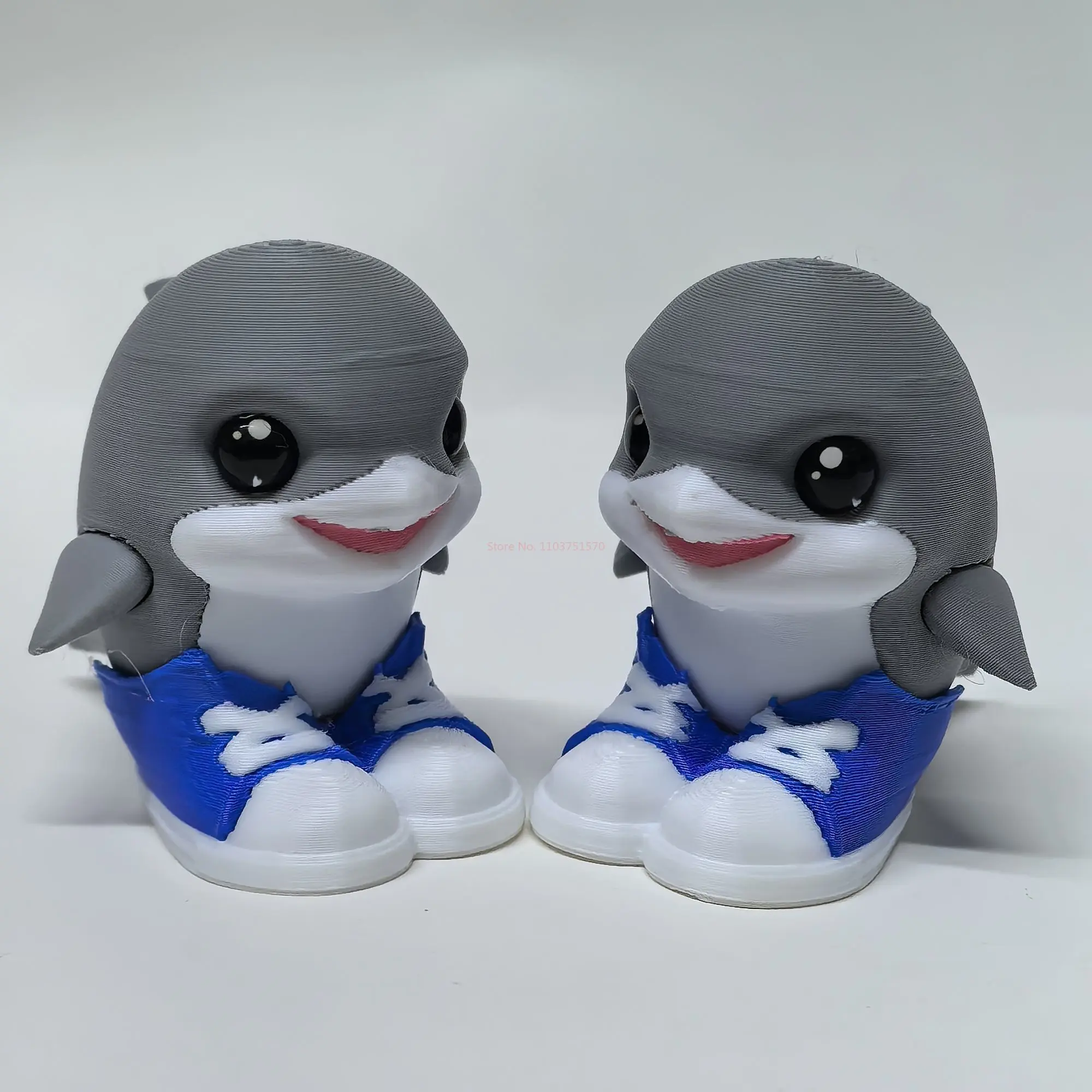 Hot New Tralalero Tralala Shark Action Figure Tung Tung Tung Sahur Italian Brainrot Cartoon Desktop Ornament Toy Child Gift