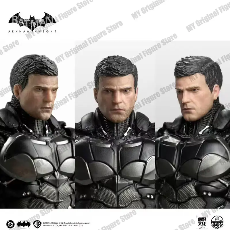Original LPZZ Toys Arkham Knight Figure V8.04 Suit Batman Action Figures 1/12 002 Deathstroke DC Multiverse Superman Statue