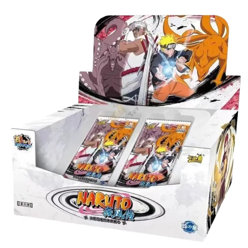 KAYOU Genuine Naruto Card Complete Collection Series Collection Card Fight  Pro Chapter Children Toy Game Card Gift Original Box