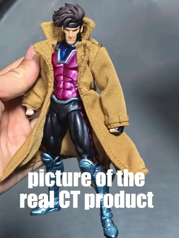 Hot-New Ct Toys Gambit Figure Mafex 131 X-Men Wolverine SHF Anime Action Figure Figurine Statue Model Customized Gifts Kids Toys