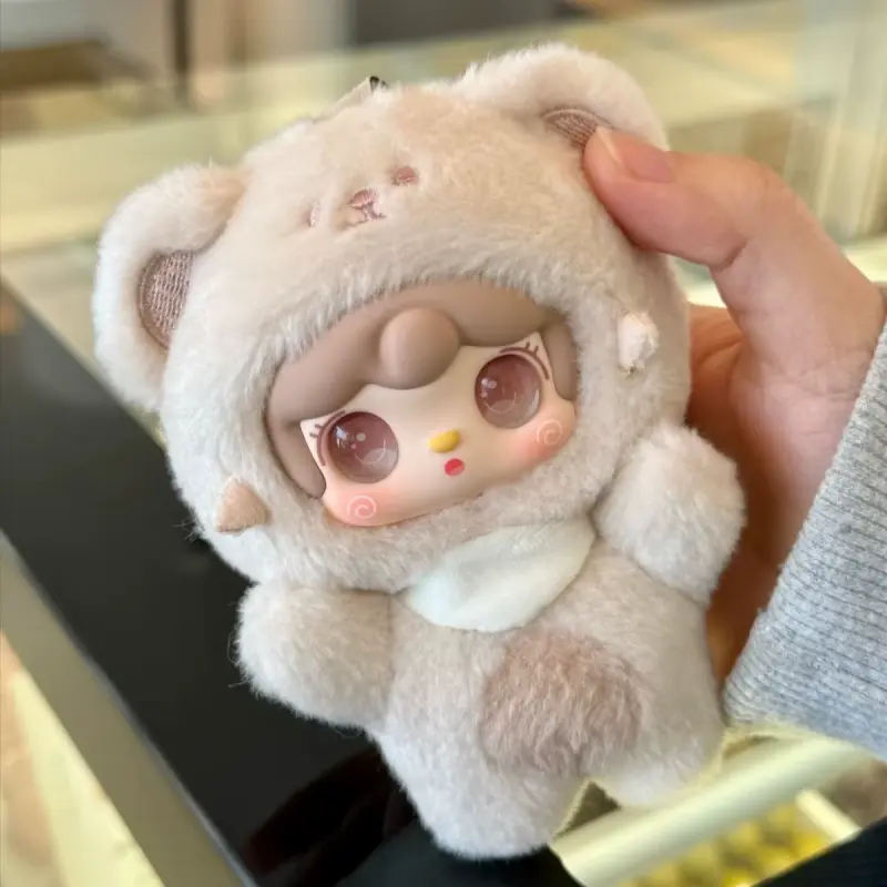Yooki V4 Plush Take A Bite Of Bear Series Cute Pendant Blind Box Desktop Ornament Toy Anime Cartoon Doll Mystery Box Girl Gifts