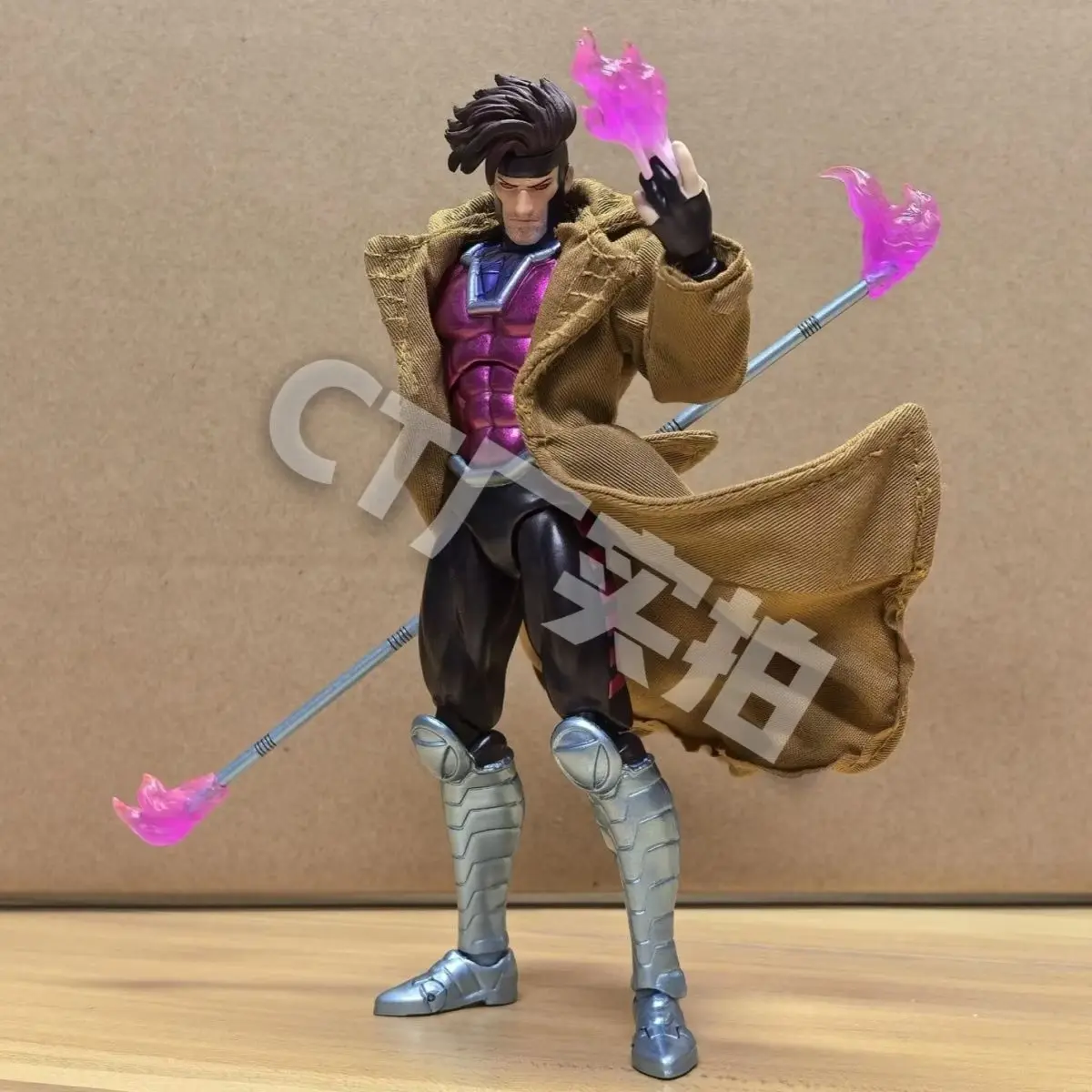 Ct Toys Gambit Mafex 131 Action Figure X-Men Wolverine SHF Anime Action Figure Statue PVC Anime Figurine Statue Model Gifts Toys