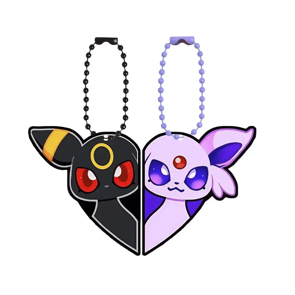 Pokemon Eevee Umbreon Espeon Sylveon Jolteon Flareon Acrylic Keychains Diy Action Figures Anime Classics Game Collection Toy