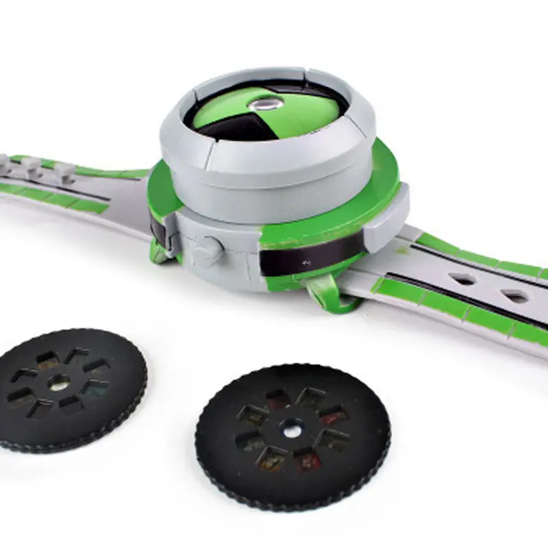 Ben10 Omnitrix Watch Style Kids Projector Toy Japan Genuine Anime Ben Watch Children Gifts Drop Shipping