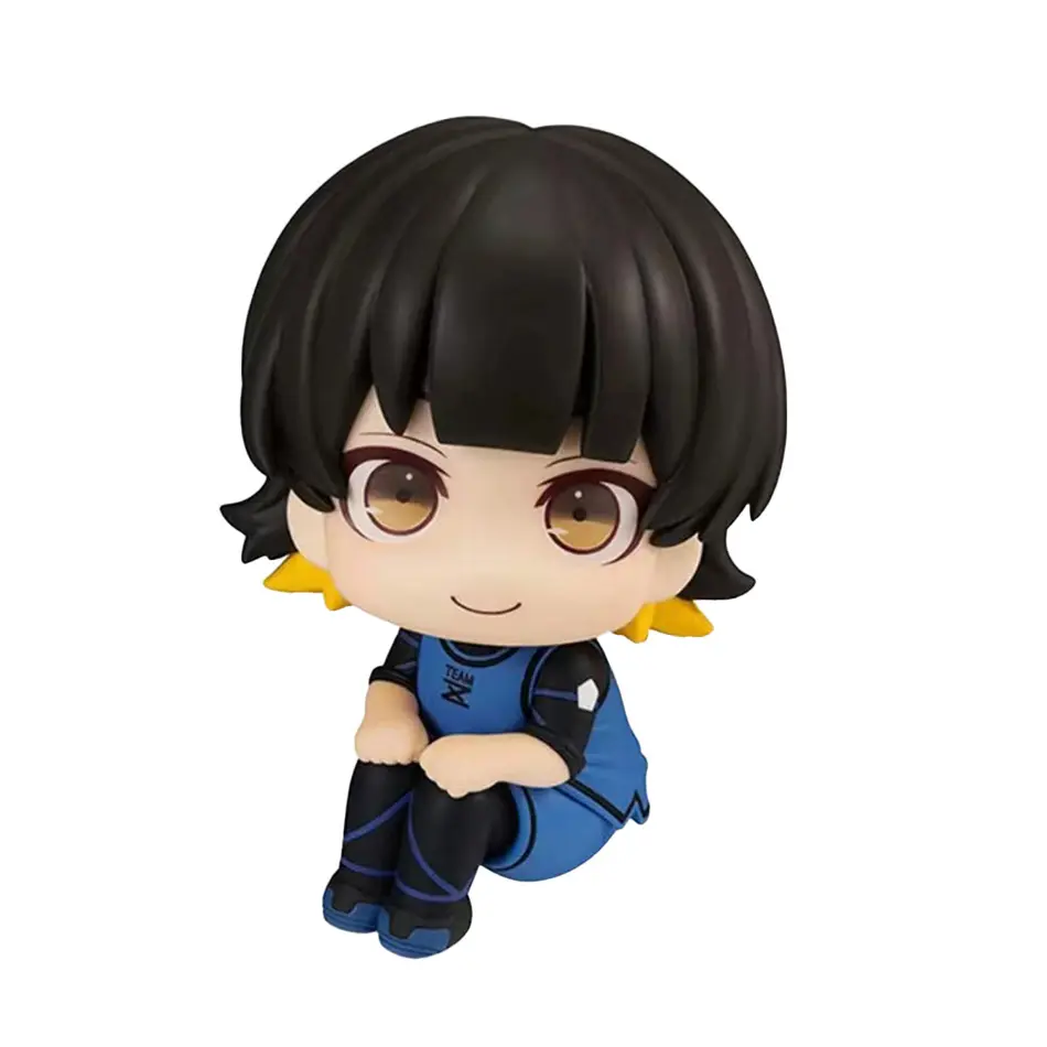 11CM Isagi Yoichi Doll Blue Lock Action Figures Q Version Chigiri Hyoma Bachira Meguru Nagi Seishiro Figure PVC Ornament Toys
