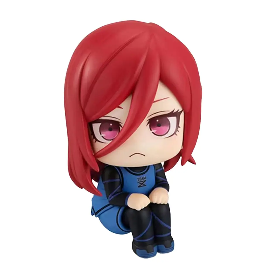 11CM Isagi Yoichi Doll Blue Lock Action Figures Q Version Chigiri Hyoma Bachira Meguru Nagi Seishiro Figure PVC Ornament Toys